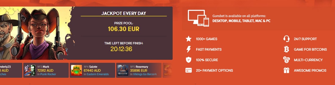 Gunsbet mobile App